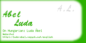 abel luda business card